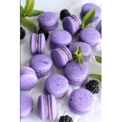 Macaron myrtille